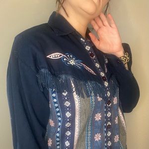 Pink On Pink vintage rodeo shirt